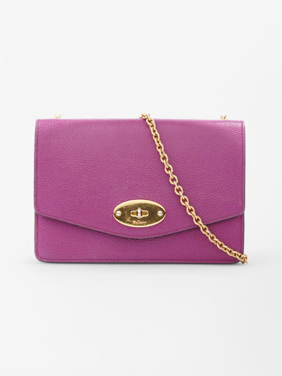 Mulberry Darley Purple Leather Small Image 1