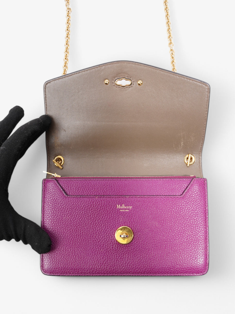 Mulberry Darley Purple Leather Small Image 7