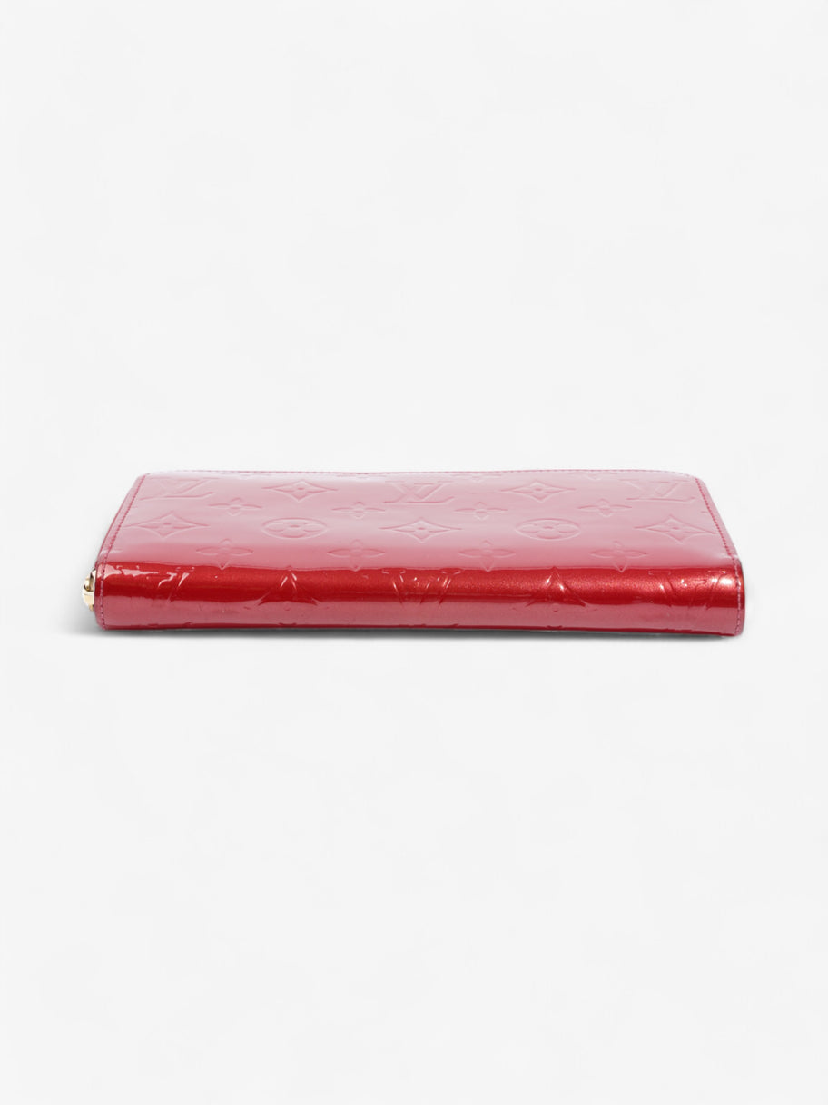 Louis Vuitton Zippy Wallet Monogram Vernis / Red Vernis Leather Image 5