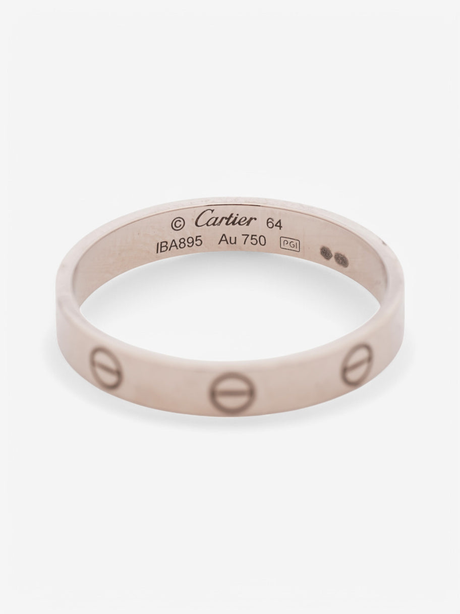 Cartier Love Wedding RING Silver White Gold 64 Image 2