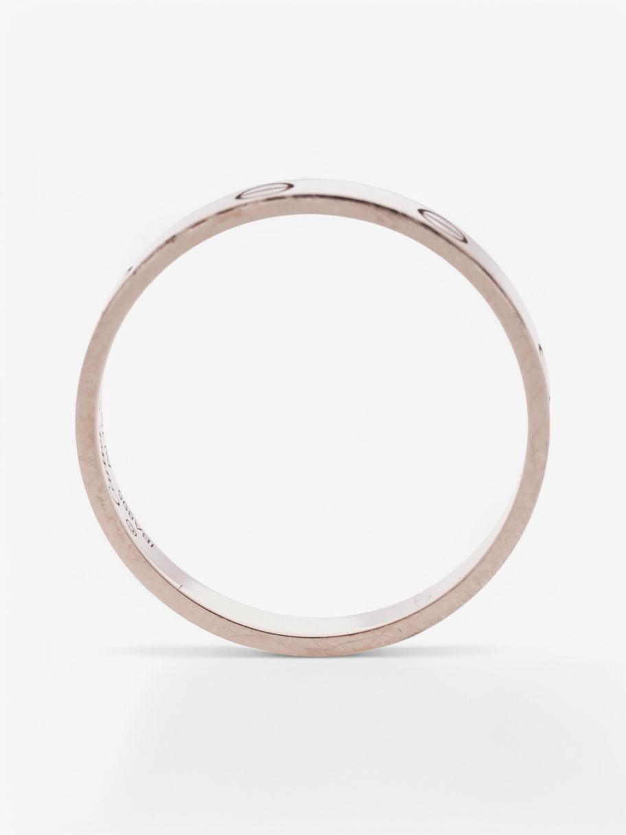 Cartier Love Wedding RING Silver White Gold 64 Image 3