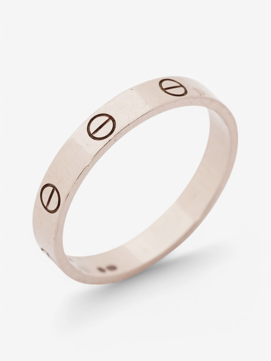 Cartier Love Wedding RING Silver White Gold 64 Image 4