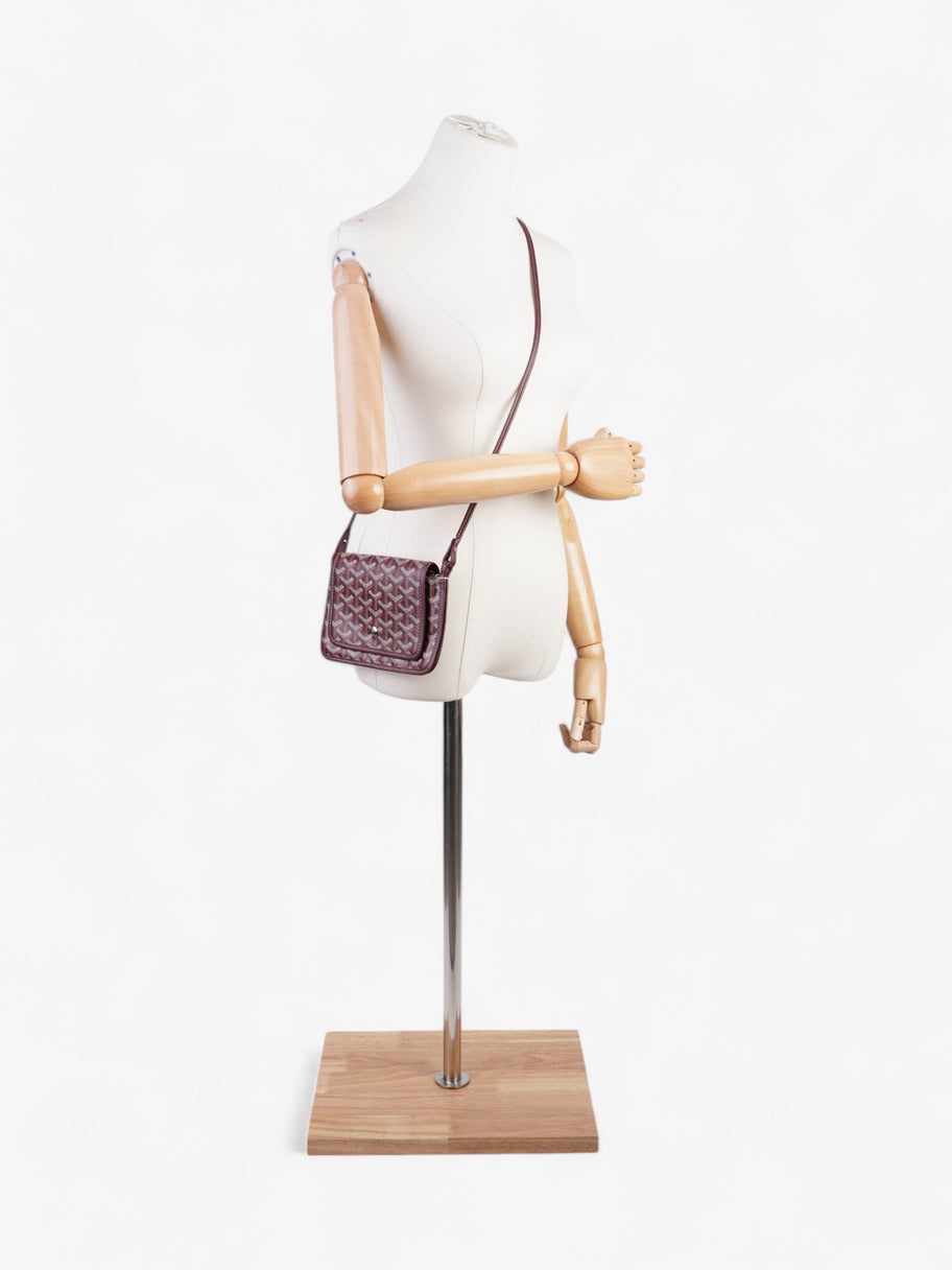 Goyard Plumet Pocket Wallet Burgundy Canvas Image 2