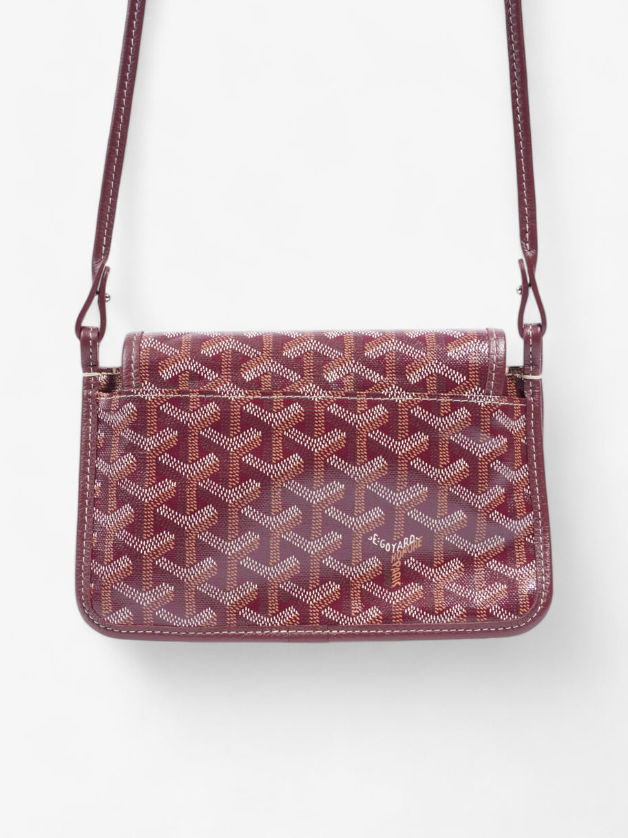 Goyard Plumet Pocket Wallet Burgundy Canvas Image 4
