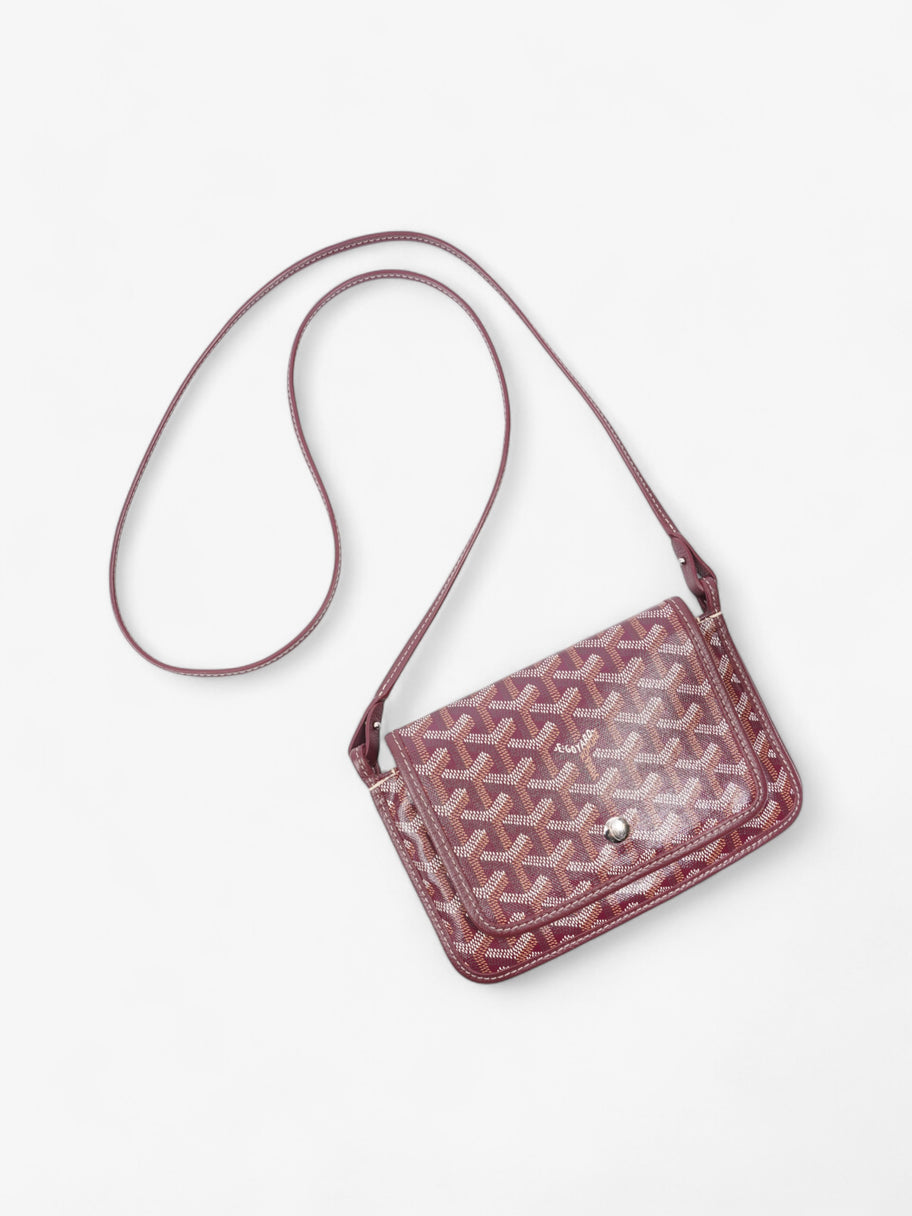 Goyard Plumet Pocket Wallet Burgundy Canvas Image 6