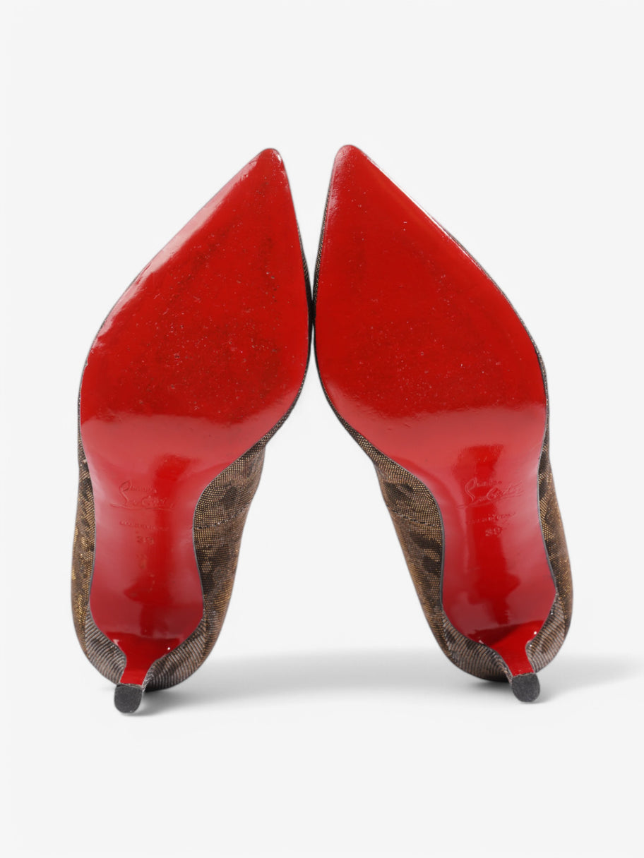 Christian Louboutin Pigalle  100 Leopard Mesh EU 39 UK 6 Image 7