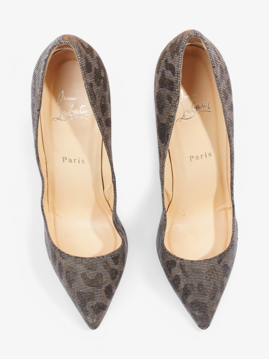 Christian Louboutin Pigalle  100 Leopard Mesh EU 39 UK 6 Image 8