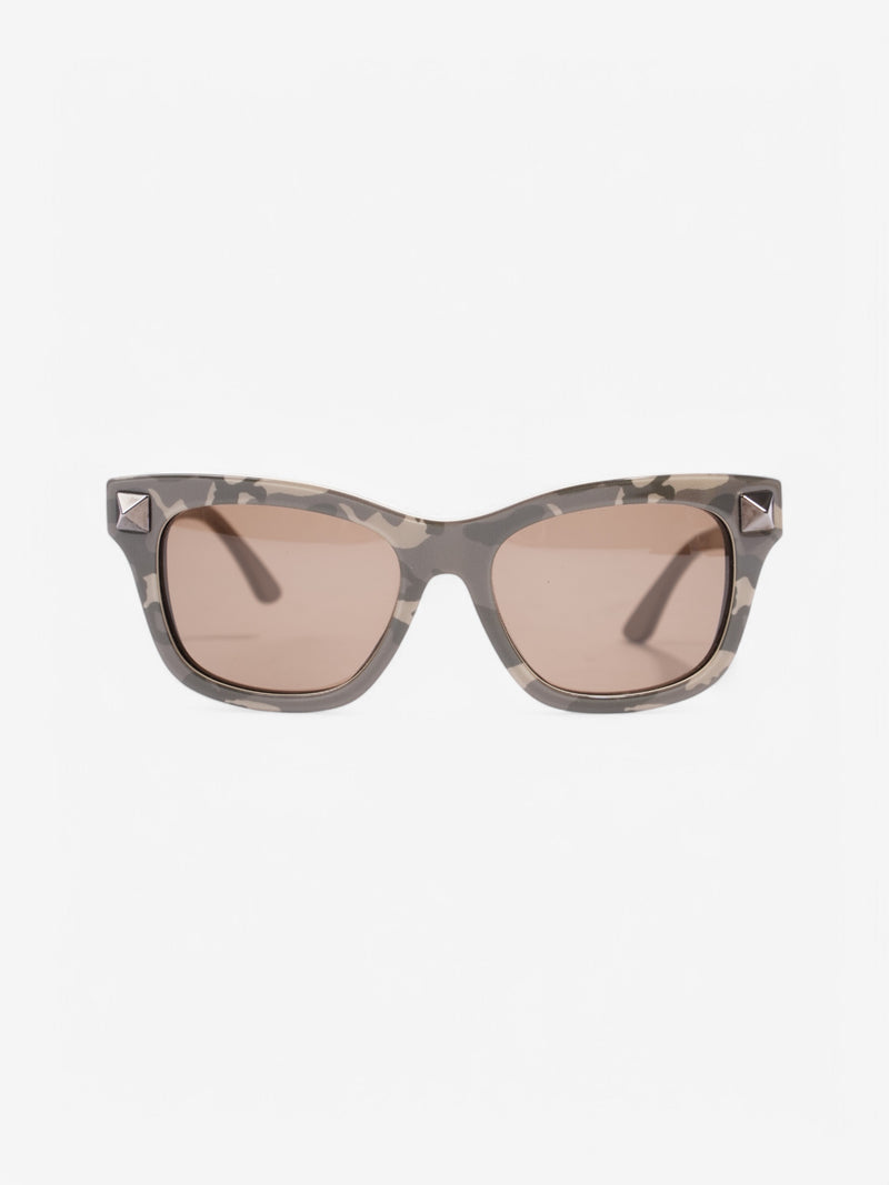  Valentino Valentino Camo Sunglasses Khaki Camo Plastic