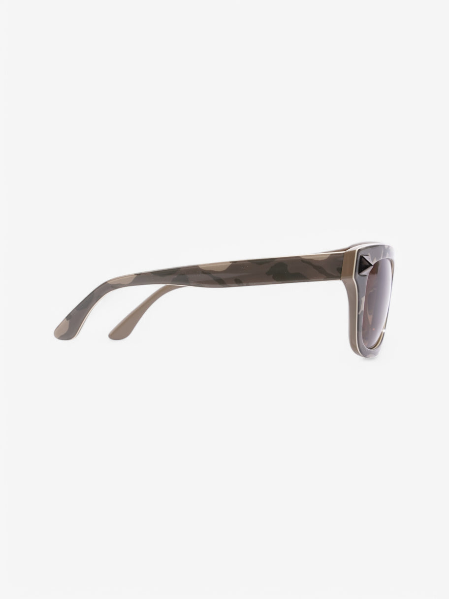 Valentino Valentino Camo Sunglasses Khaki Camo Plastic Image 4