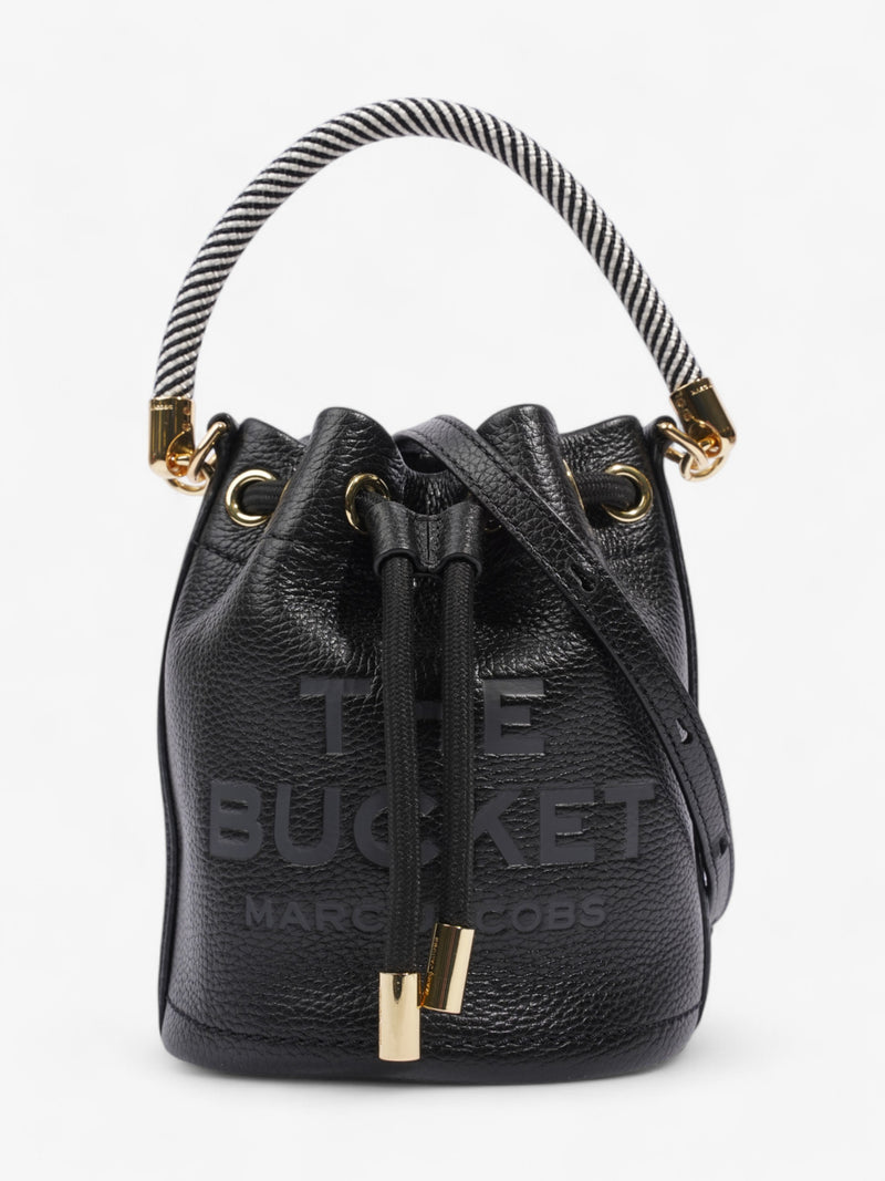  Marc Jacobs The Bucket Bag Black Leather Mini