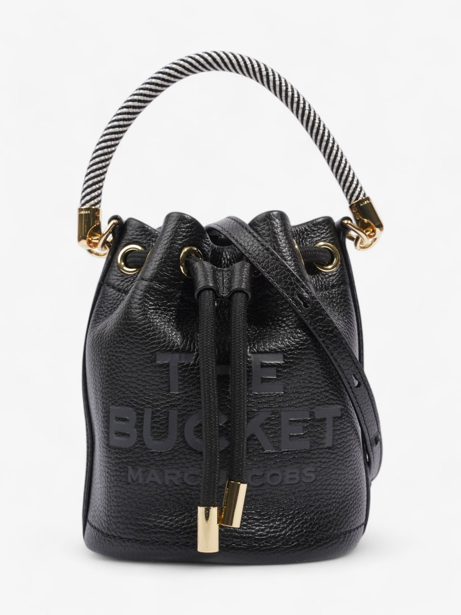 Marc Jacobs The Bucket Bag Black Leather Mini Image 1