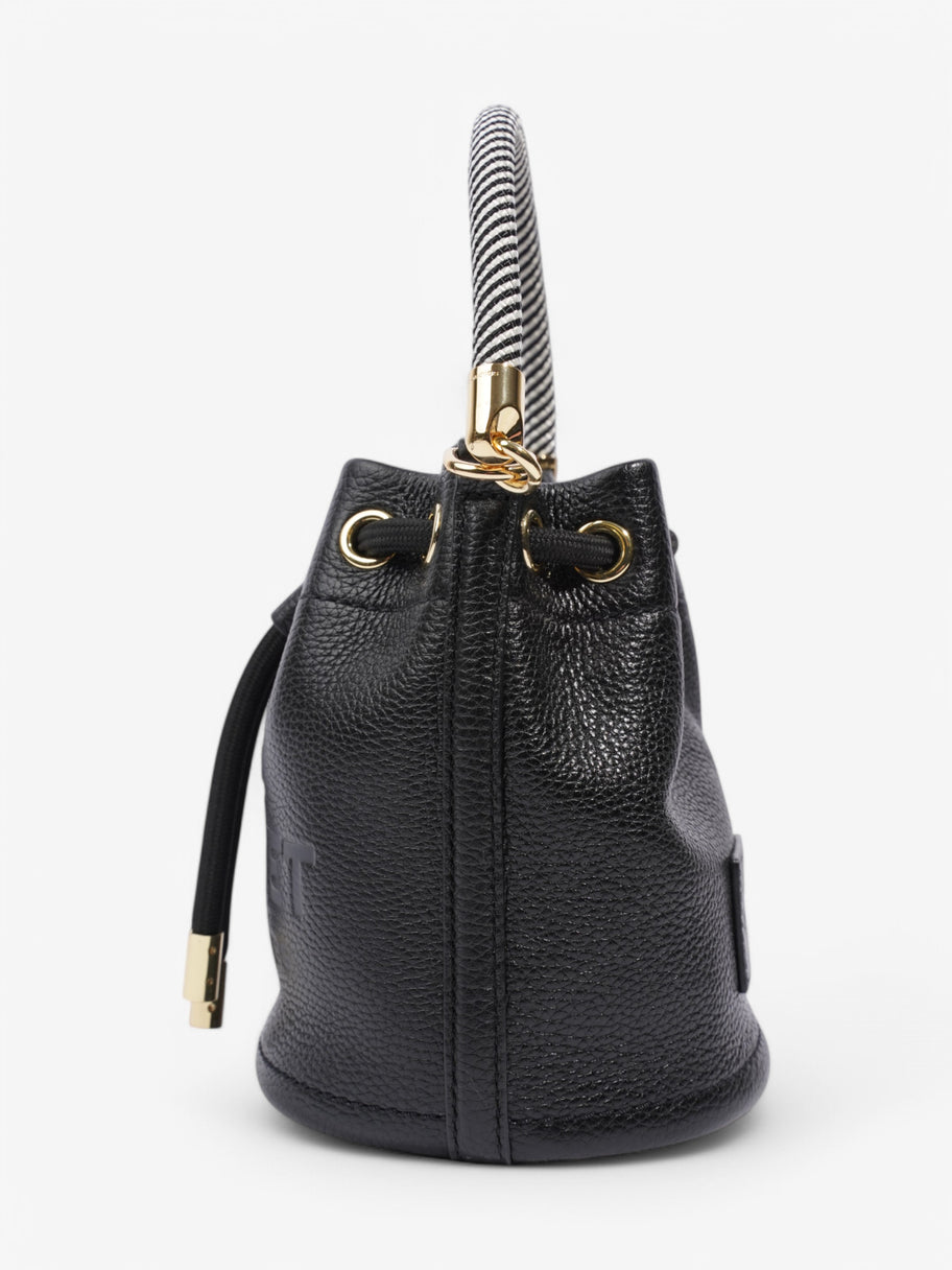 Marc Jacobs The Bucket Bag Black Leather Mini Image 3