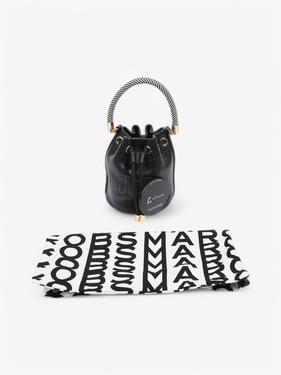 Marc Jacobs The Bucket Bag Black Leather Mini Image 8