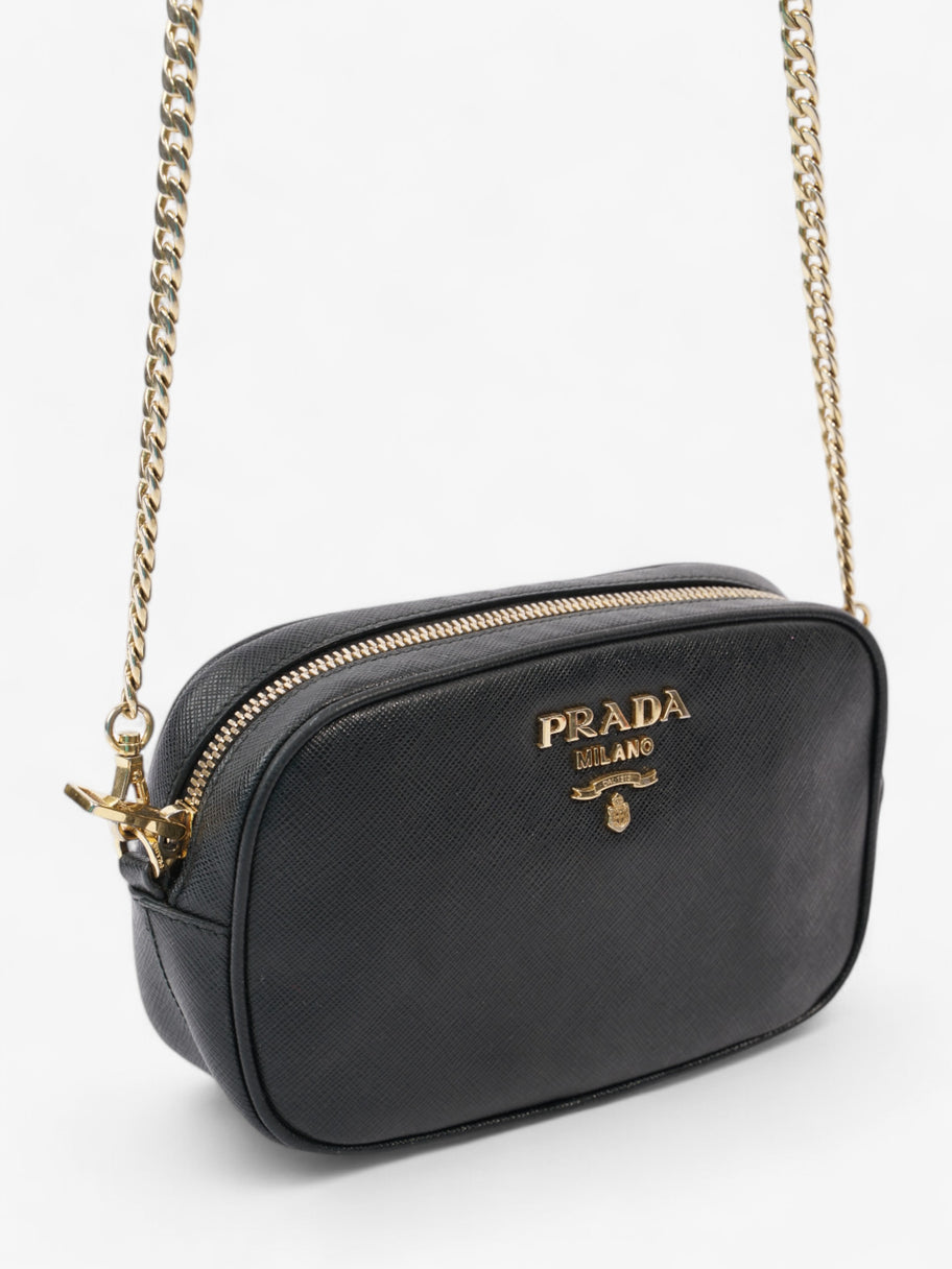 Prada Camera Bag Black Saffiano Leather Image 7