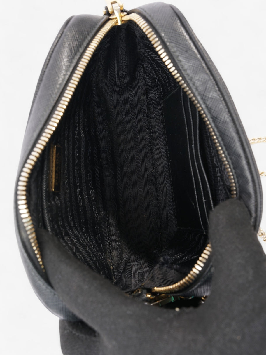 Prada Camera Bag Black Saffiano Leather Image 8