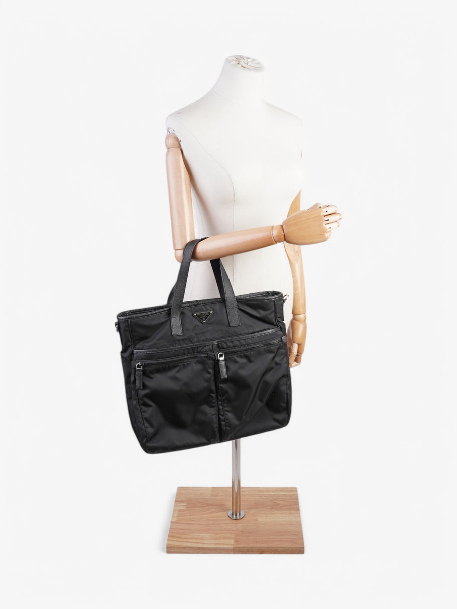 Prada Tote Bag Black Re Nylon Image 2