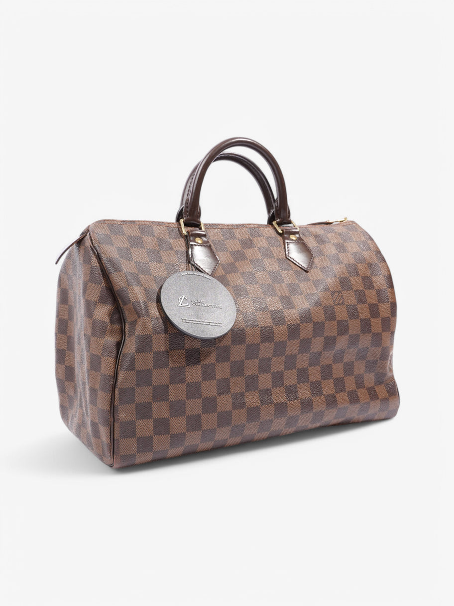 Louis Vuitton Speedy Damier Ebene Coated Canvas 35 Image 8