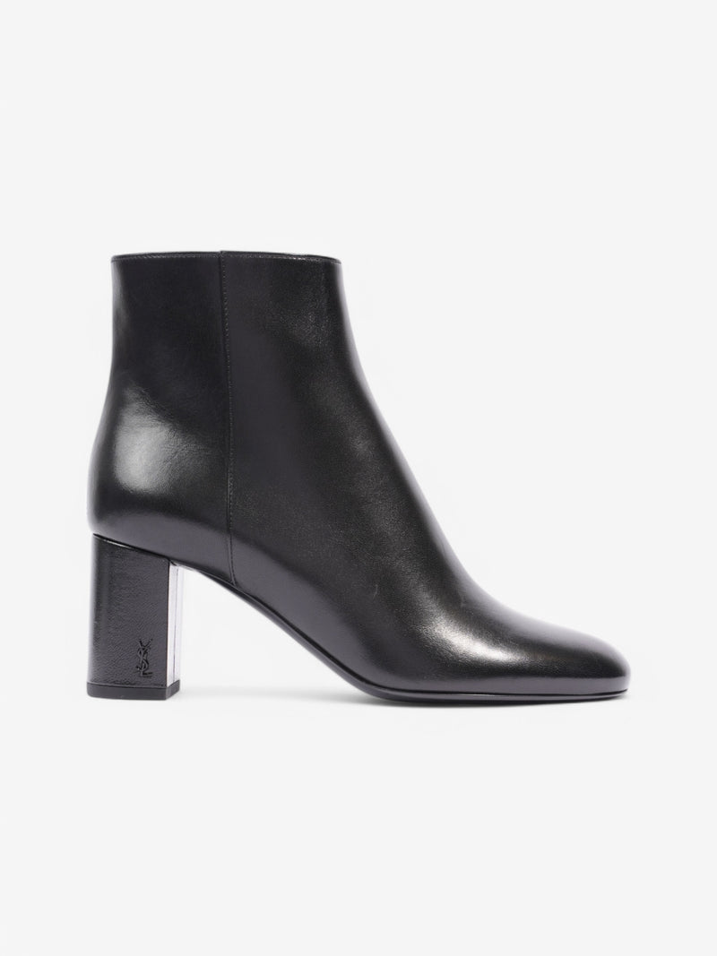  Saint Laurent Lou Boots Black Leather EU 37 UK 4