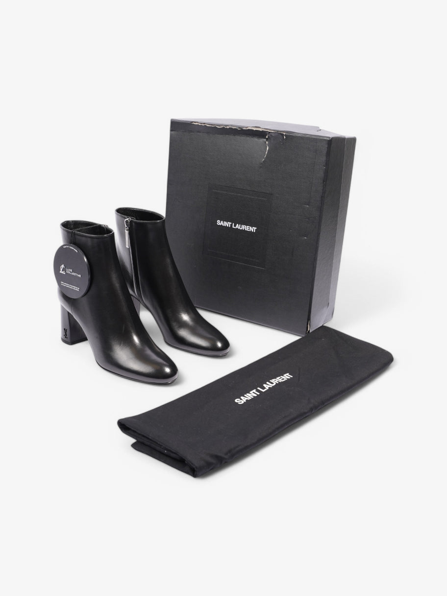Saint Laurent Lou Boots Black Leather EU 37 UK 4 Image 10