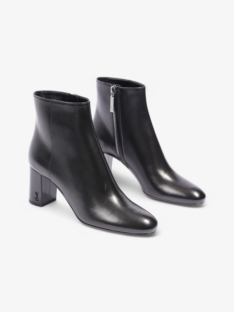 Saint Laurent Lou Boots Black Leather EU 37 UK 4 Image 2