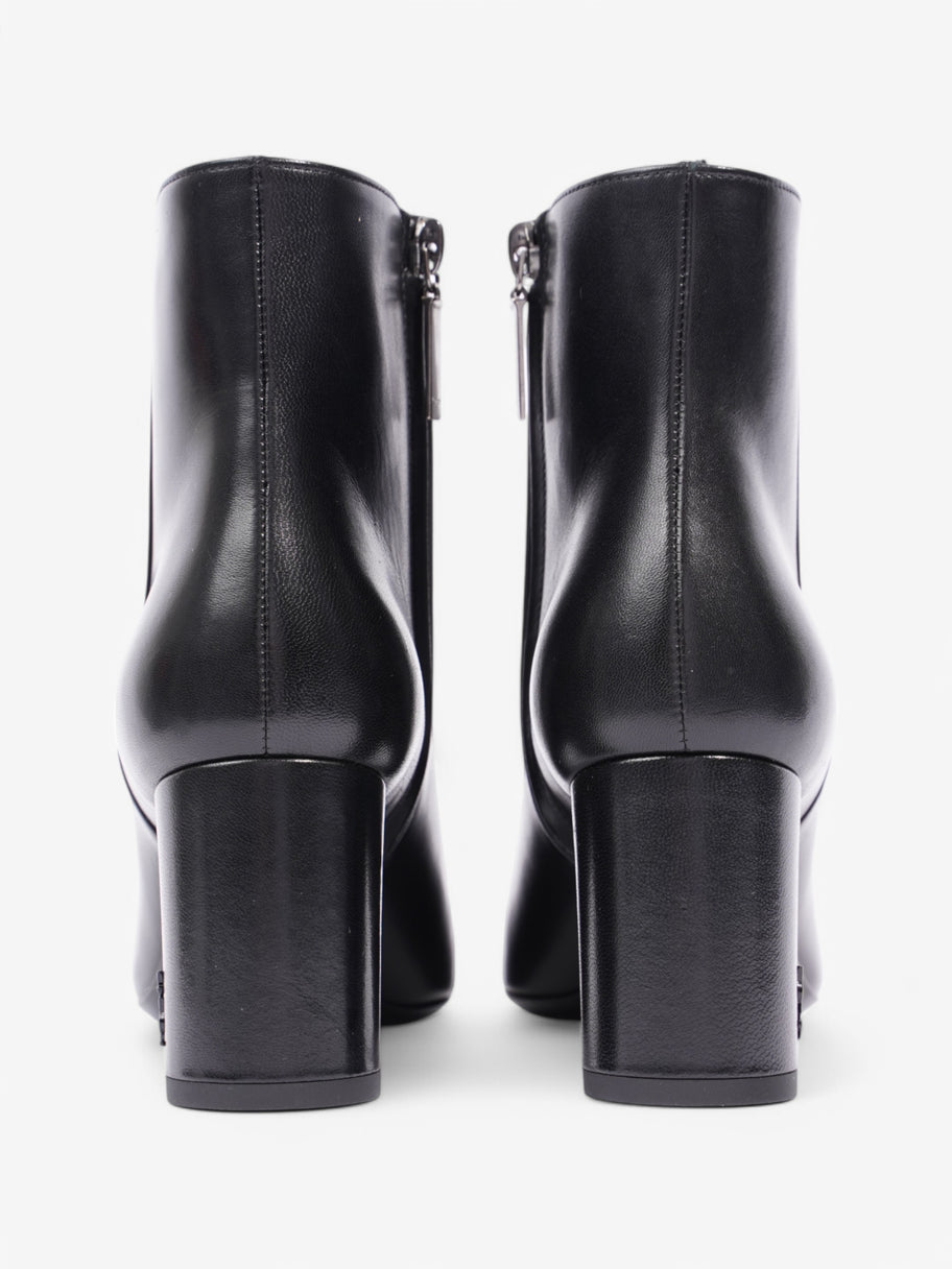 Saint Laurent Lou Boots Black Leather EU 37 UK 4 Image 6