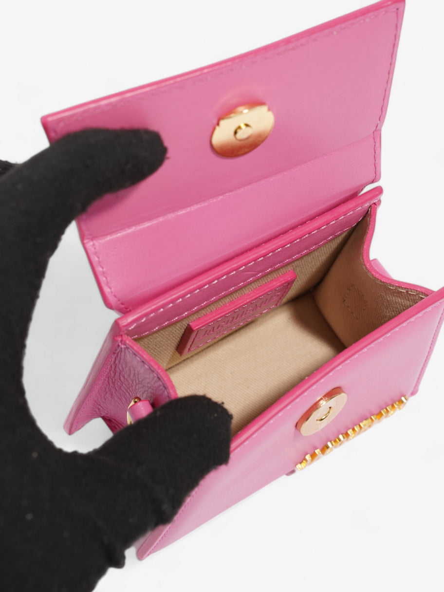 Jacquemus Le Chiquito Pink Leather Image 7