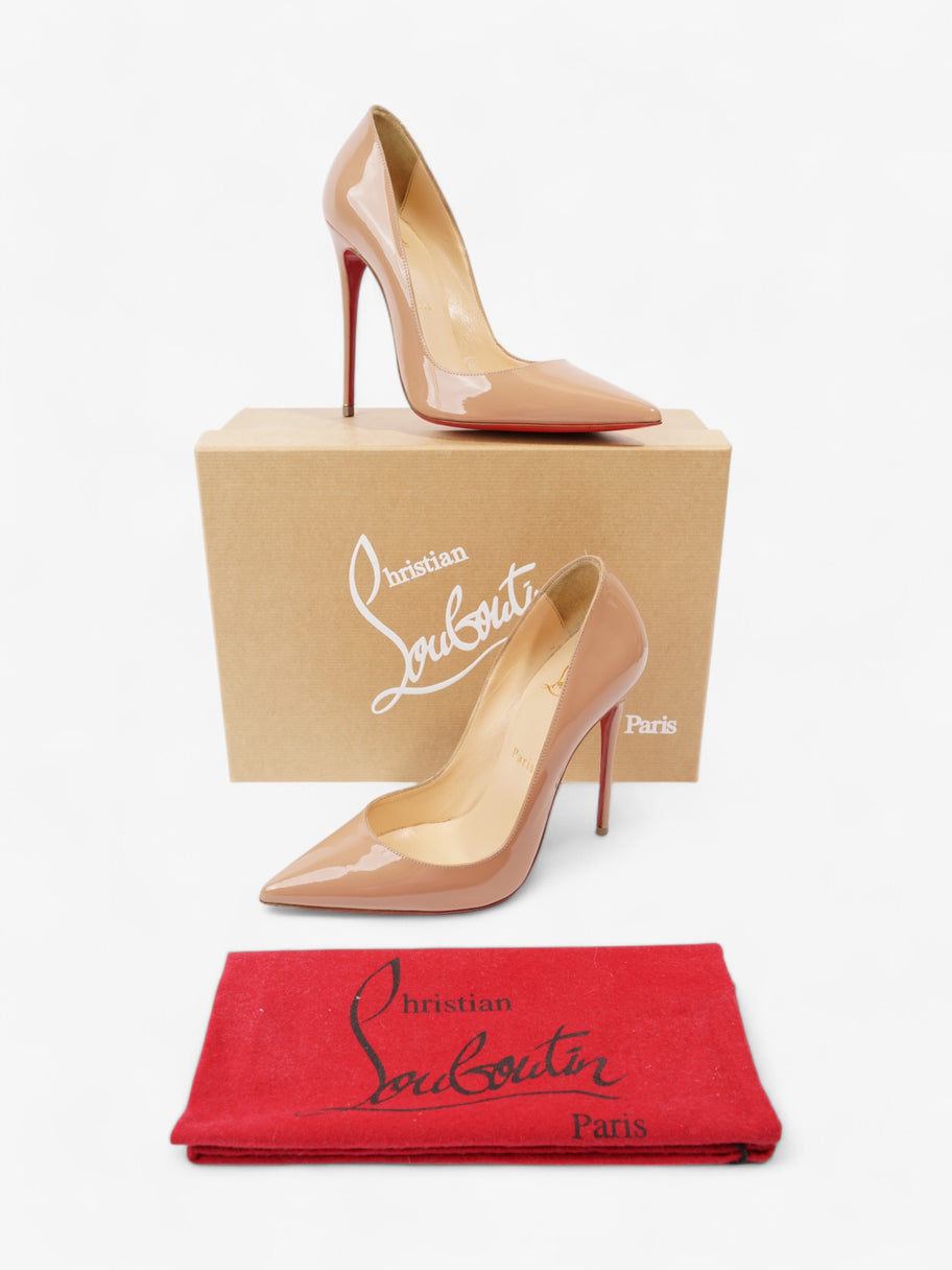 Christian Louboutin So Kate  100 Nude Patent Leather EU 37.5 UK 4.5 Image 9