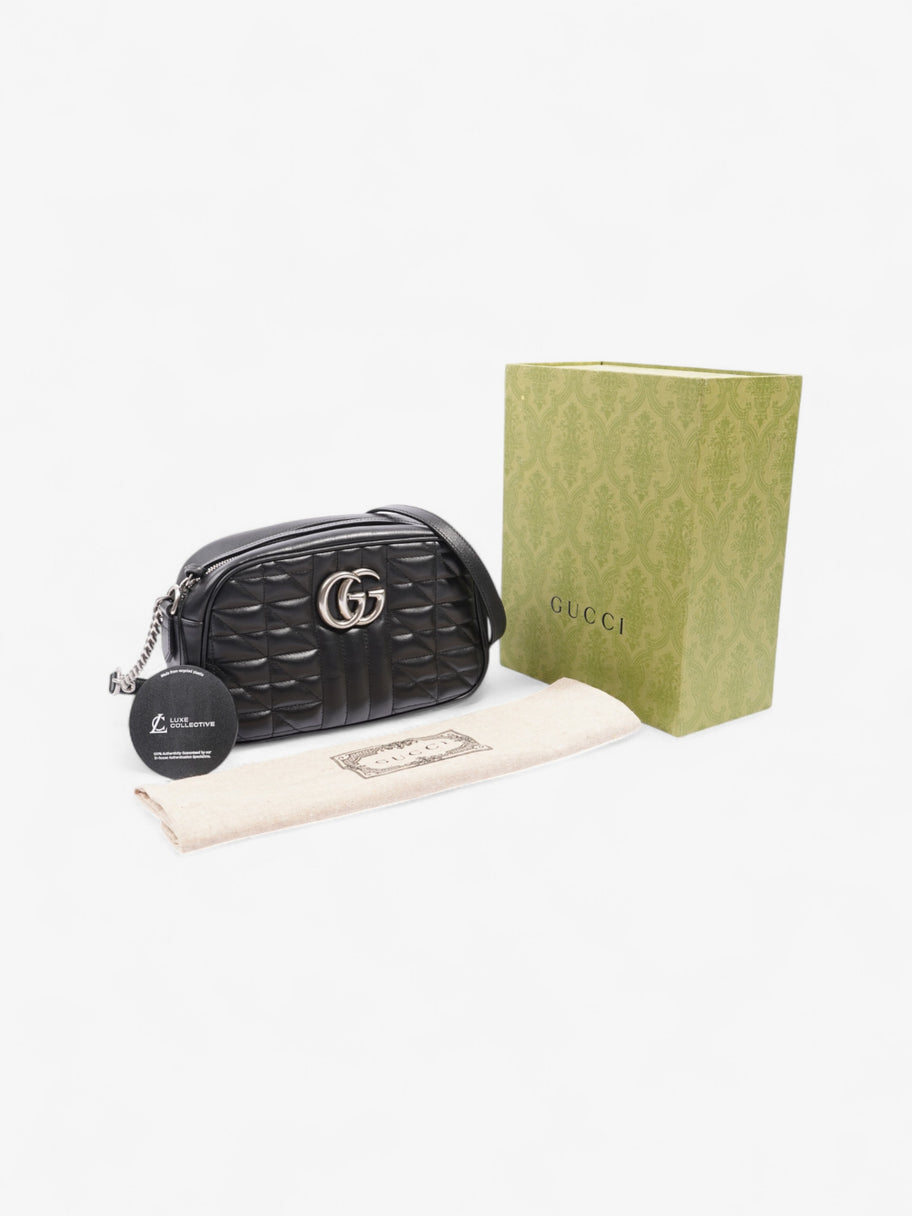 Gucci Marmont Zip Black Leather Small Image 10