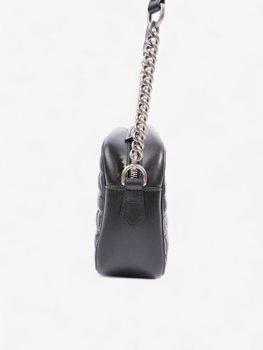 Gucci Marmont Zip Black Leather Small Image 3