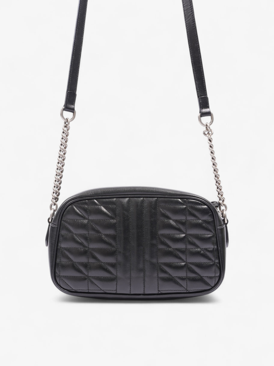 Gucci Marmont Zip Black Leather Small Image 4