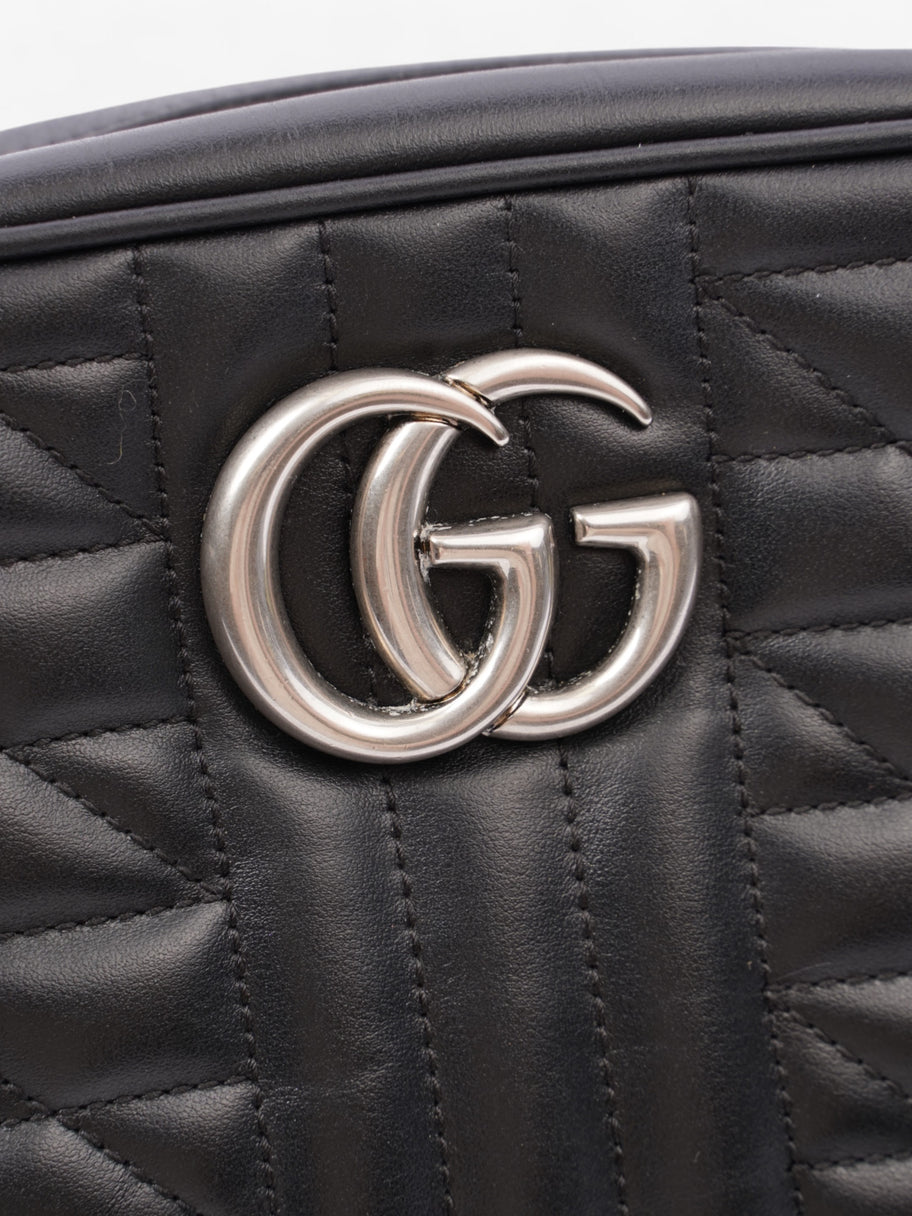 Gucci Marmont Zip Black Leather Small Image 8