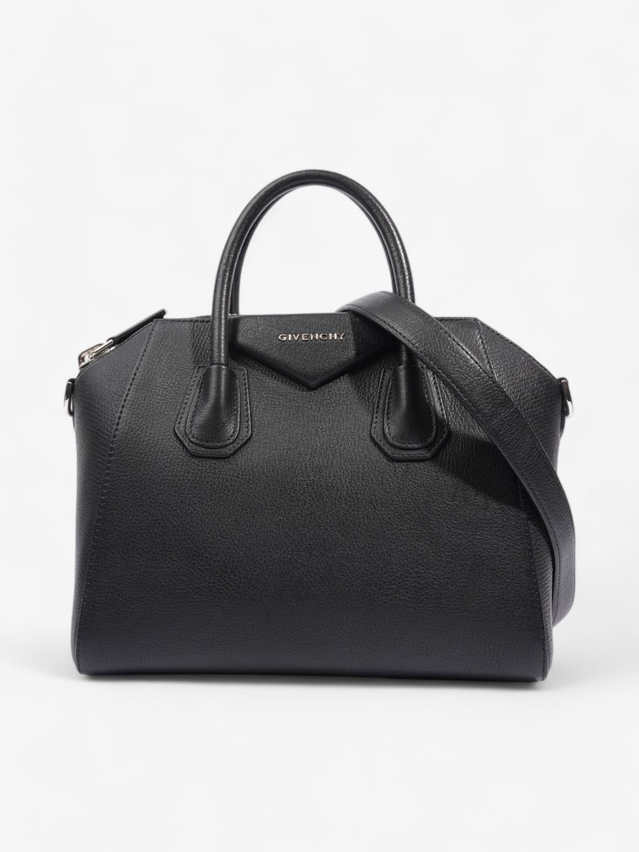 Givenchy Antigona Black Goatskin Leather Small Image 1
