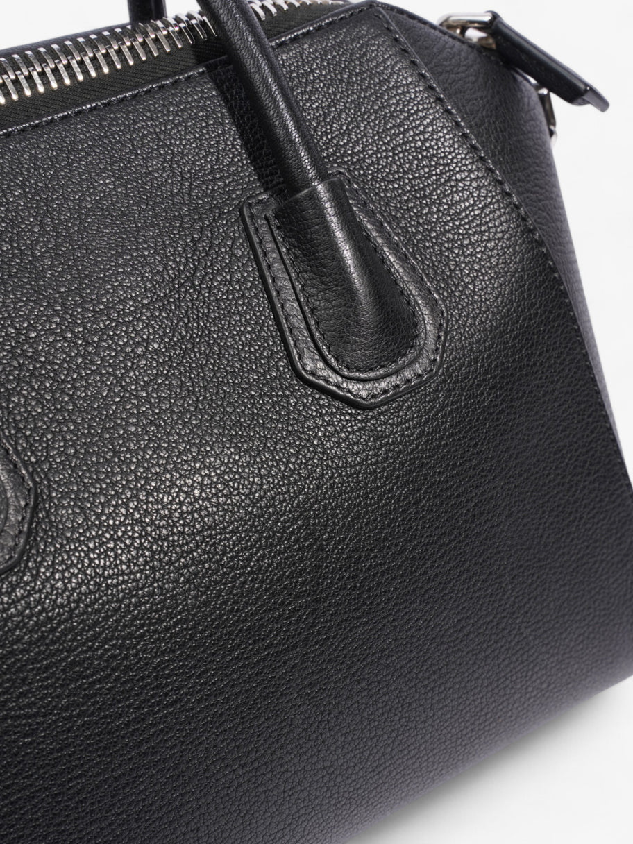 Givenchy Antigona Black Goatskin Leather Small Image 7