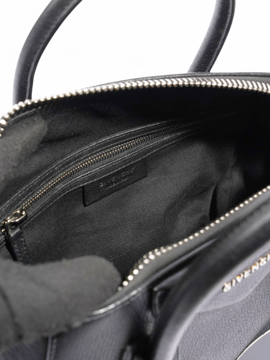 Givenchy Antigona Black Goatskin Leather Small Image 8