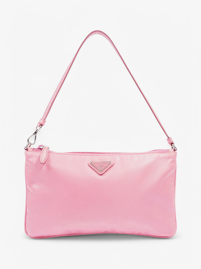  Prada Shoulder Bag Pink Nylon
