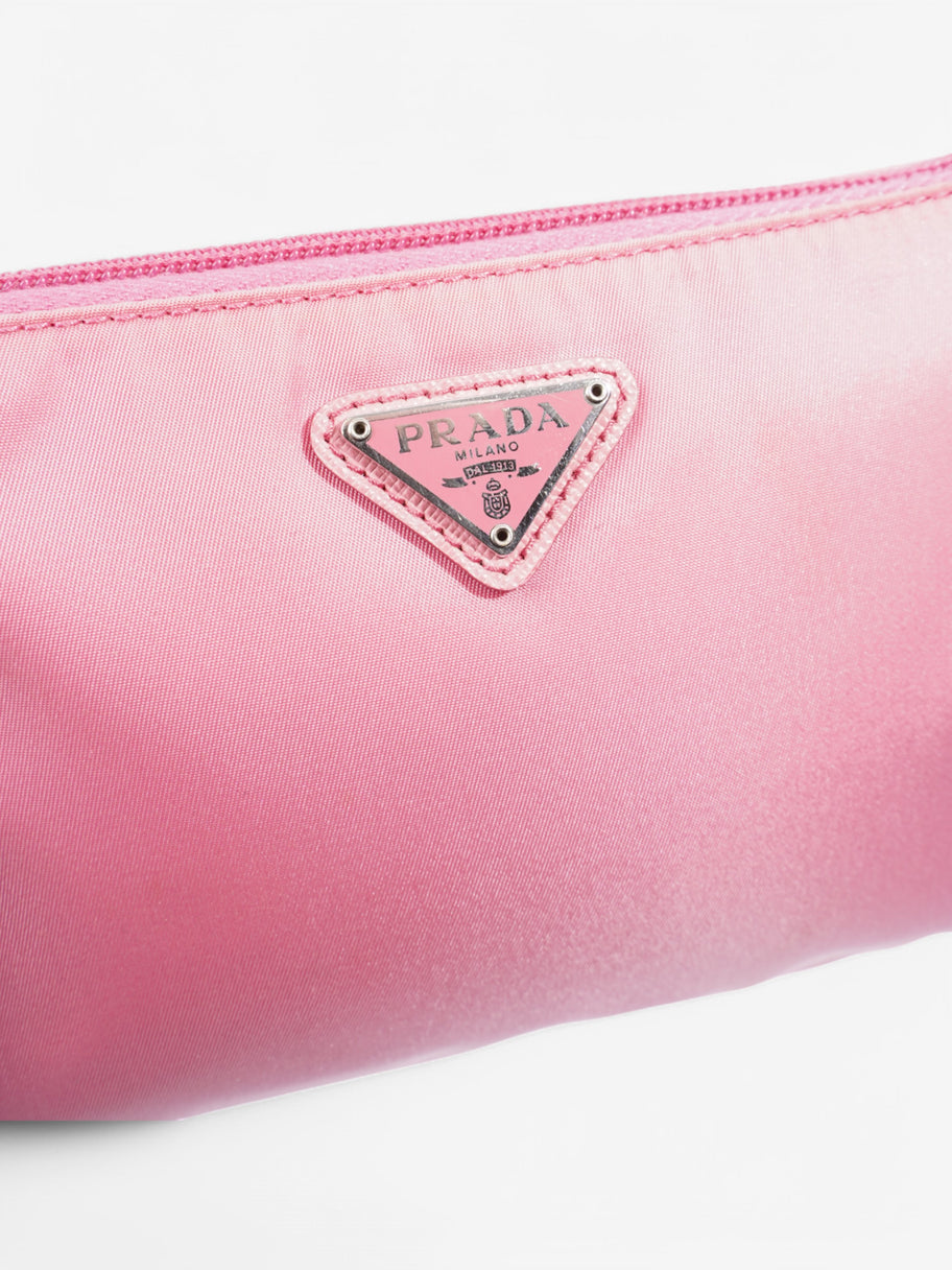 Prada Shoulder Bag Pink Nylon Image 7