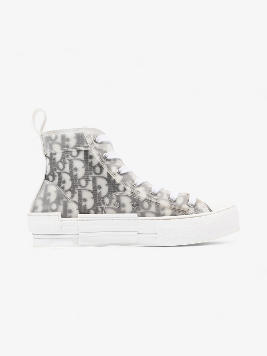 Christian Dior B23 High Top White / Black Canvas EU 37 UK 4 Image 4