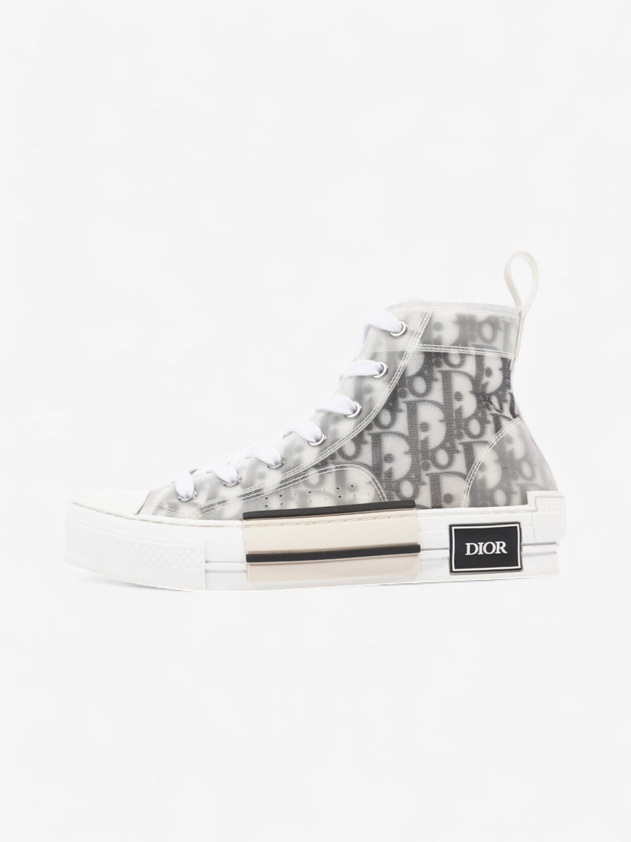 Christian Dior B23 High Top White / Black Canvas EU 37 UK 4 Image 5