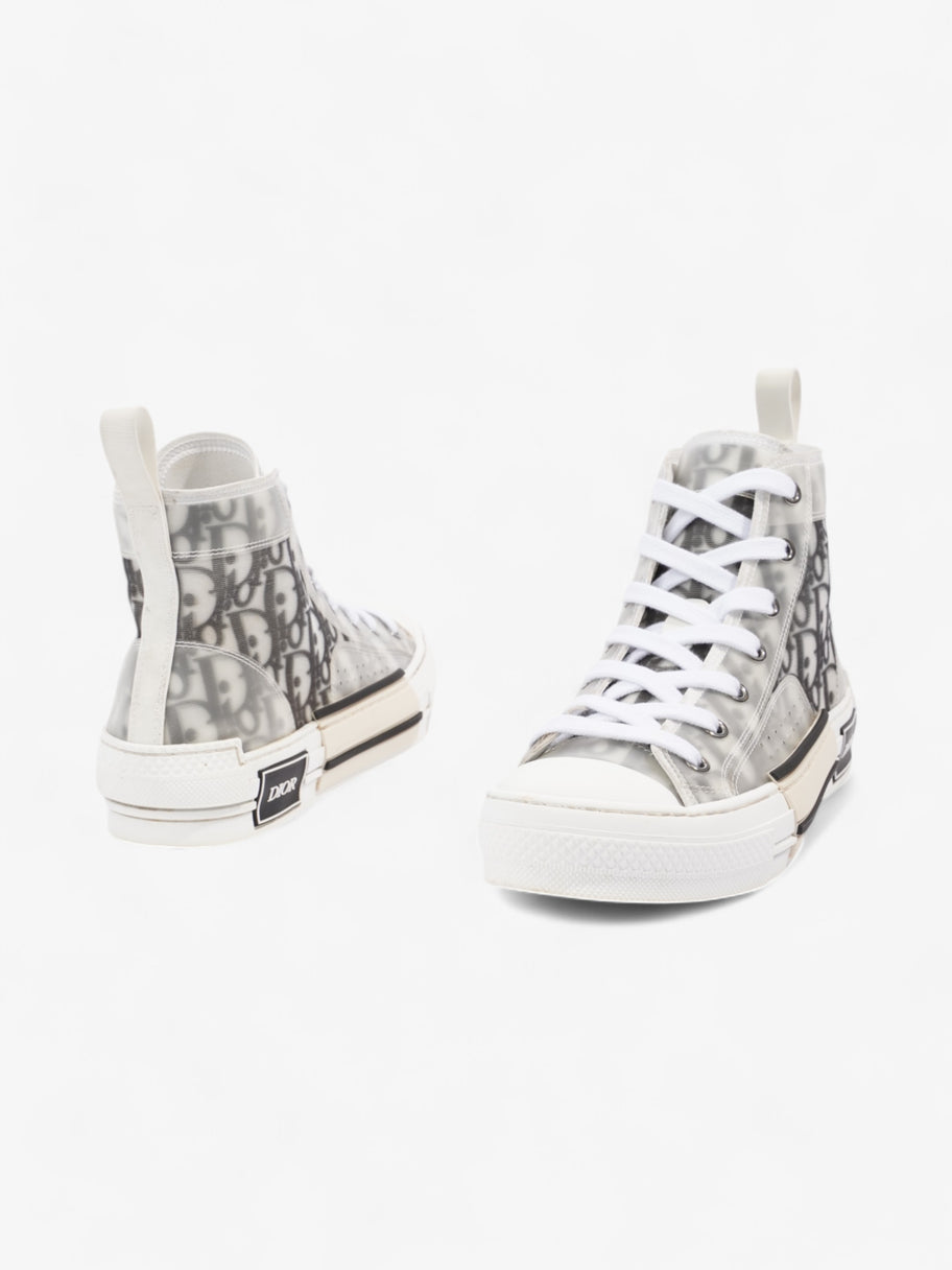 Christian Dior B23 High Top White / Black Canvas EU 37 UK 4 Image 9
