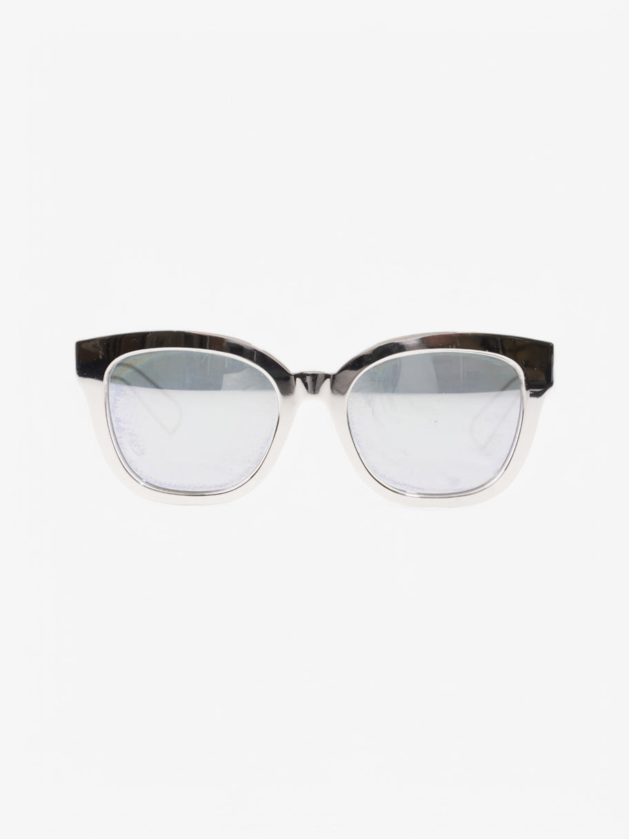 Christian Dior Mirror Sunglasses Silver 150mm Image 1