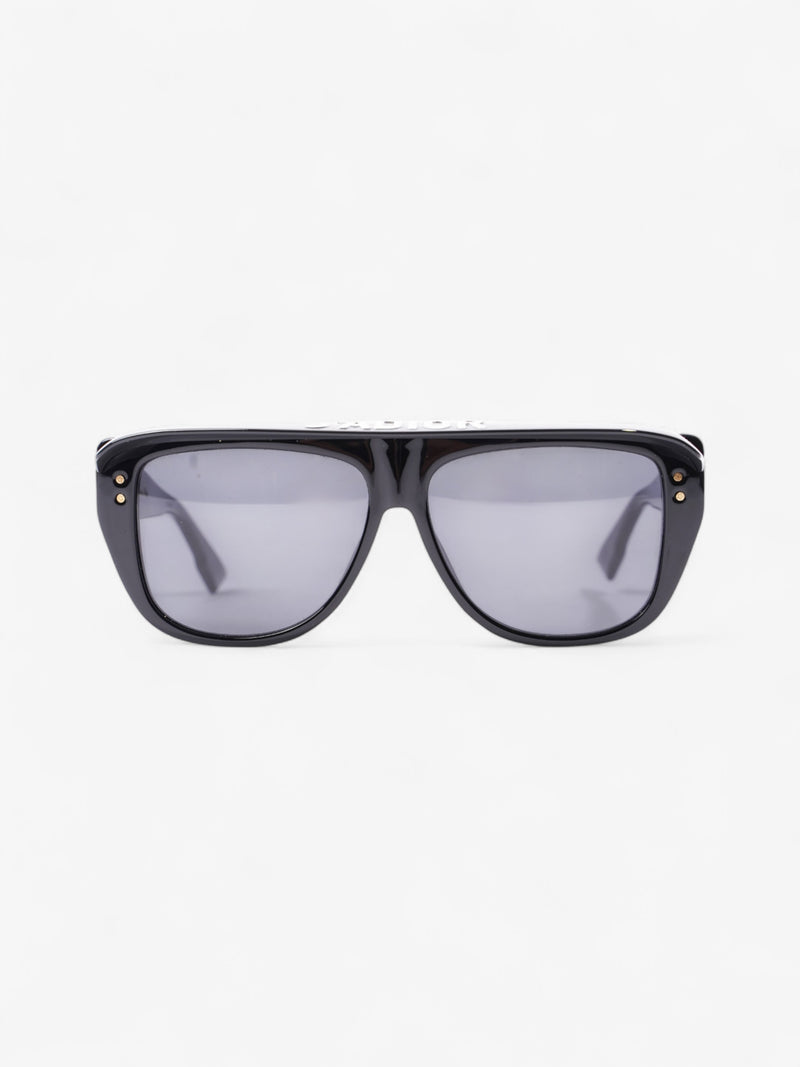  Christian Dior DiorClub2 Sunglasses Black Acetate 145mm