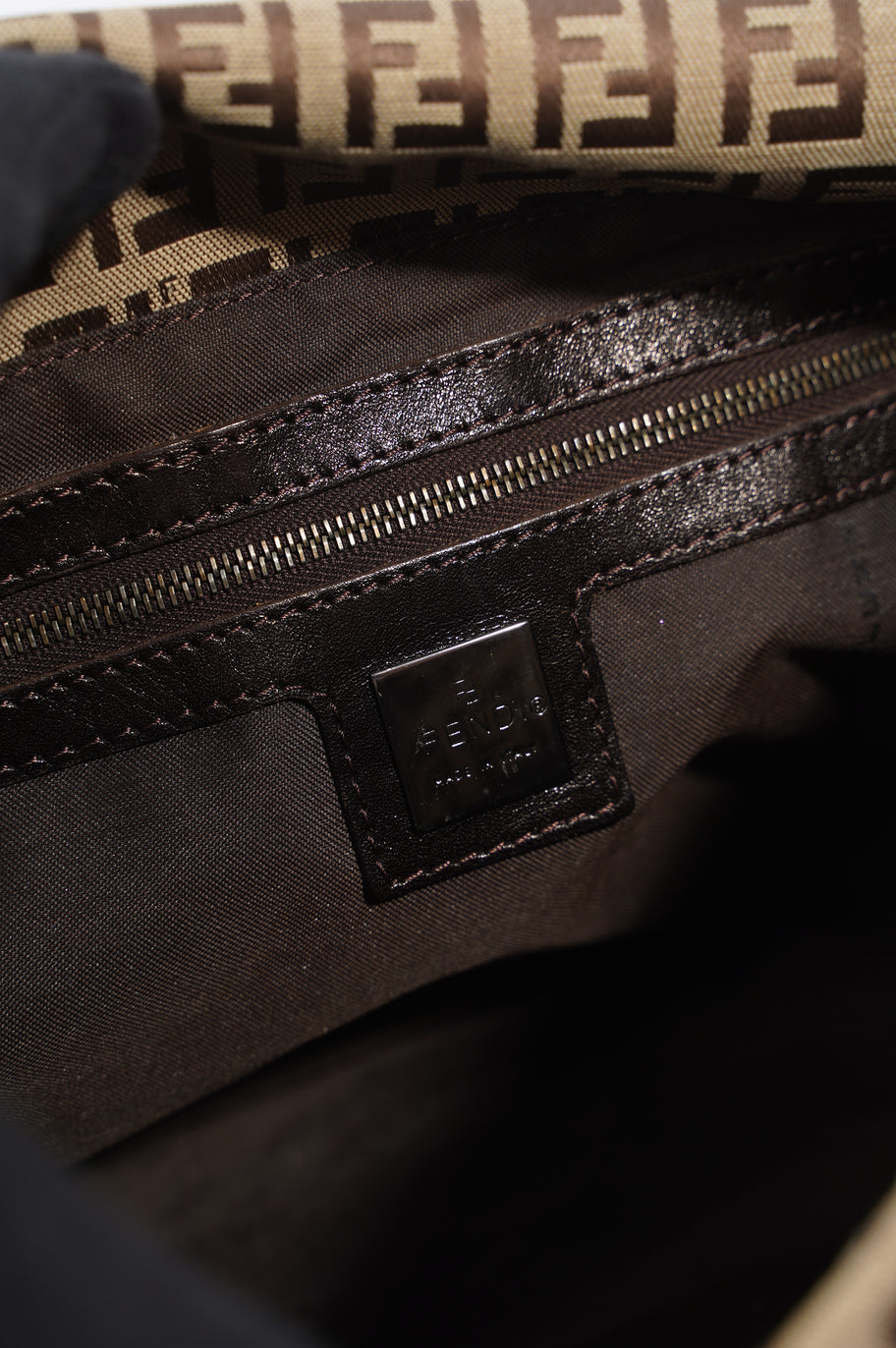 Shoulder Bag Zucca Canvas Image 13