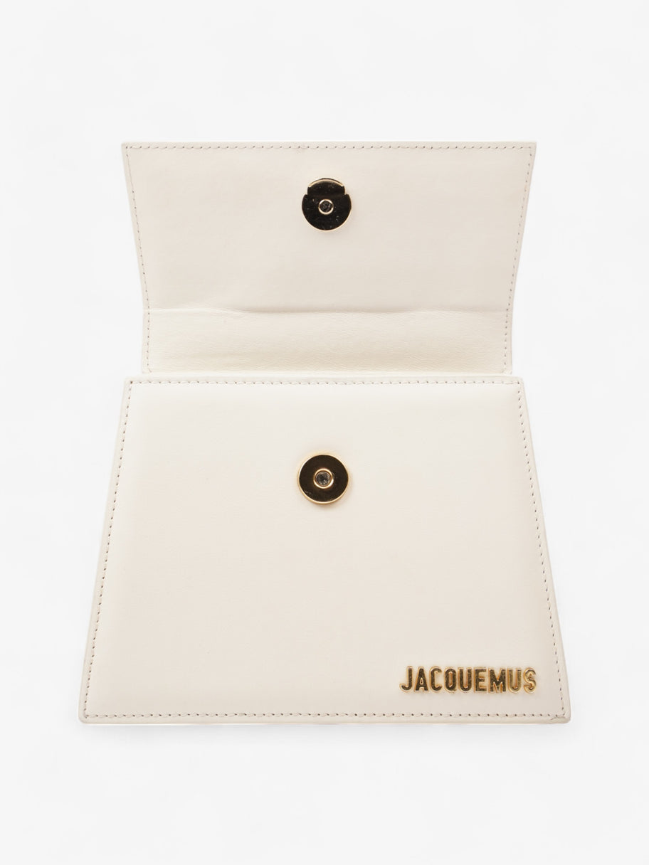 Jacquemus Le Chiquito Noeud Cream Leather Image 9