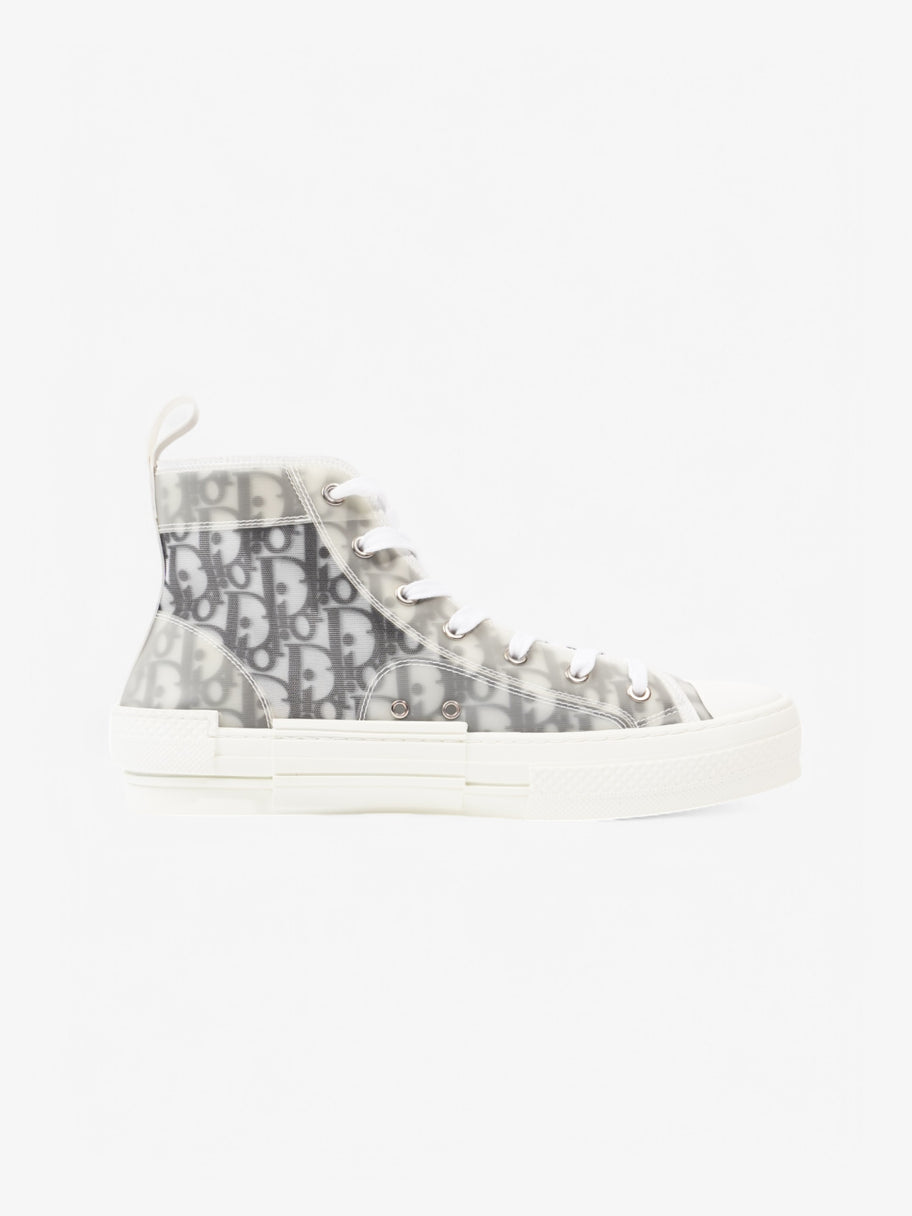 Christian Dior B23 White  / Grey Oblique Rubber EU 42 UK 8 Image 4