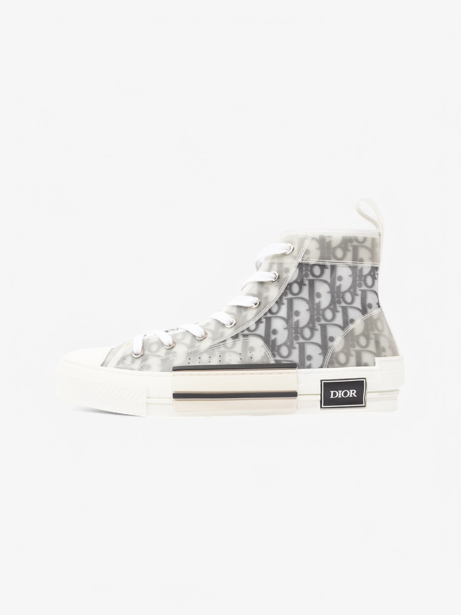 Christian Dior B23 White  / Grey Oblique Rubber EU 42 UK 8 Image 5