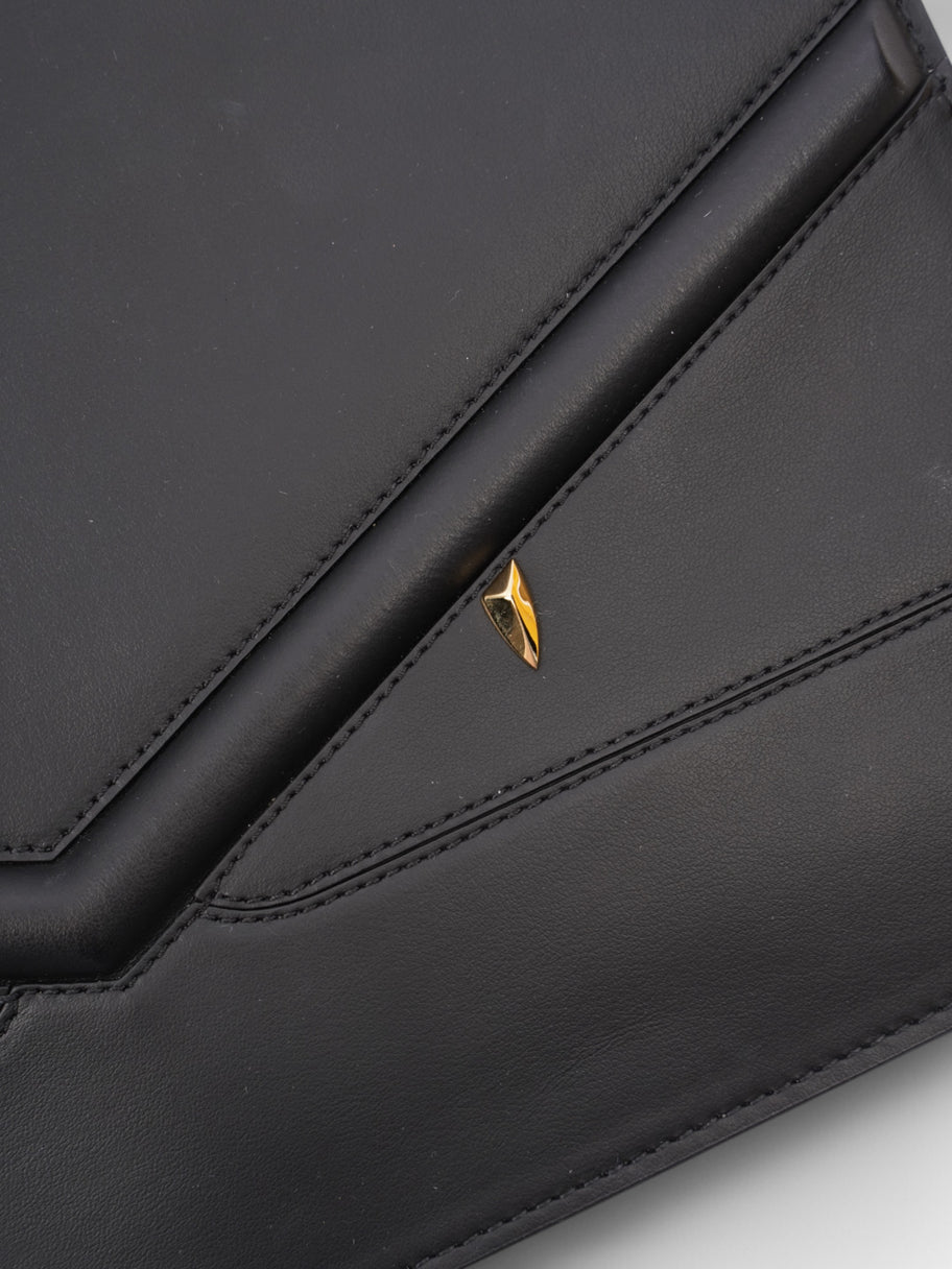 Fendi Monster Eyes Clutch Black Leather Image 5