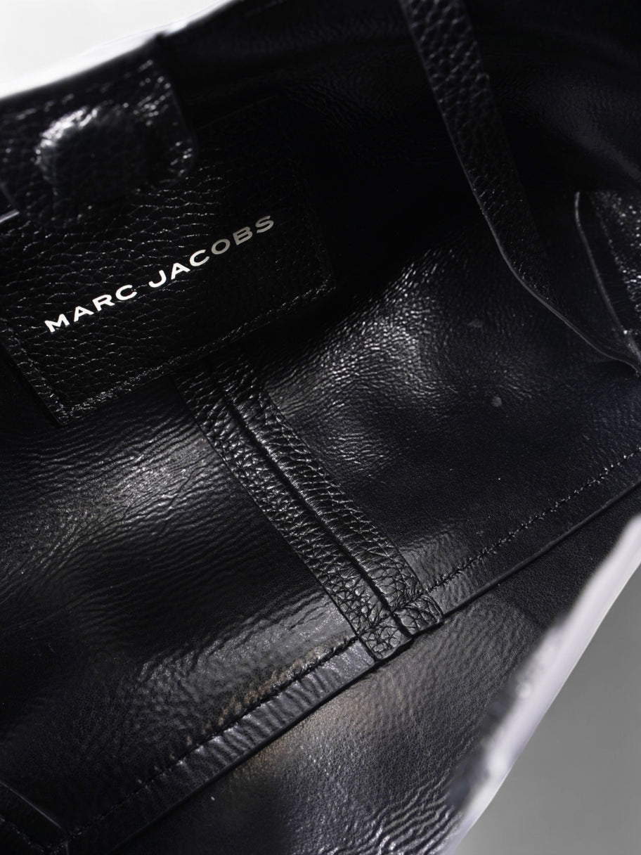 Marc Jacobs The Sack Bag Black / White Leather Mini Image 9