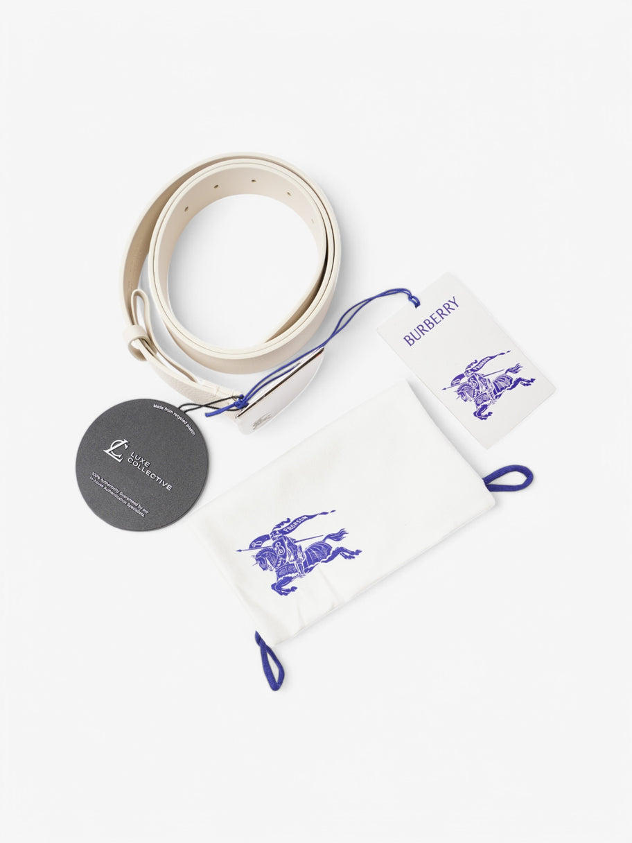 Burberry Shield Belt Soap Leather 100cm 40