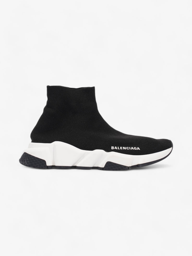  Balenciaga Speed Black / White Knit EU 39 UK 6