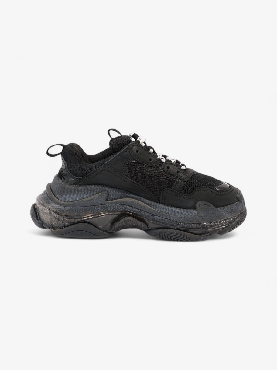 Balenciaga Triple S Clear Sole Black Mesh EU 38 UK 5 Image 4